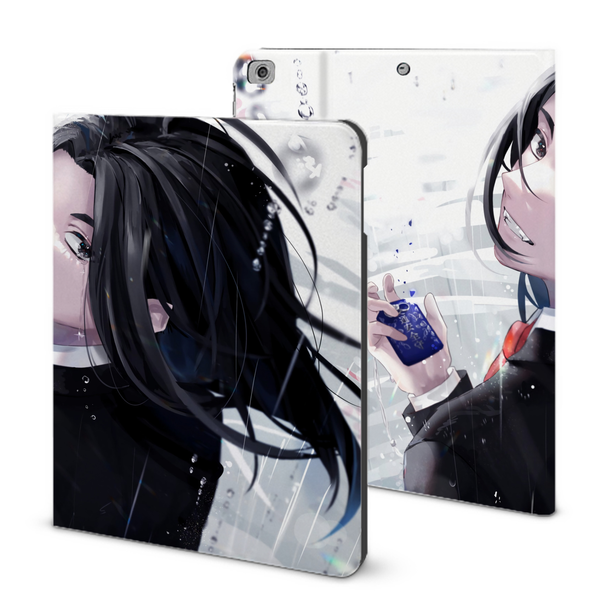 （画像用） 東京リベンジャーズ Tokyo Revengers IPad ケース ブック型 PUレザー TPU 耐衝撃 軽量 薄型 ペン収納なし 全面保護 IPad 各モデル対応
